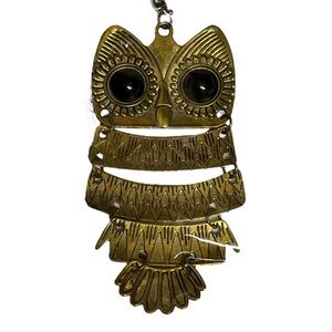 Owl Gold Fashion Necklace